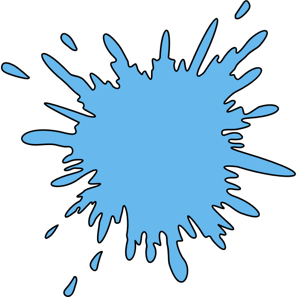 SVG Splash vector sticker