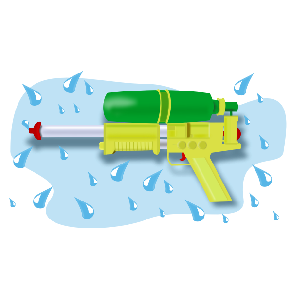SVG Splash water gun