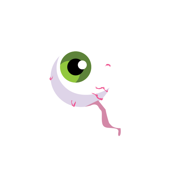 SVG Spooky eyeball
