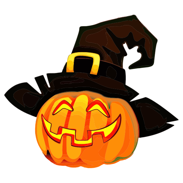 SVG Spooky pumpkin