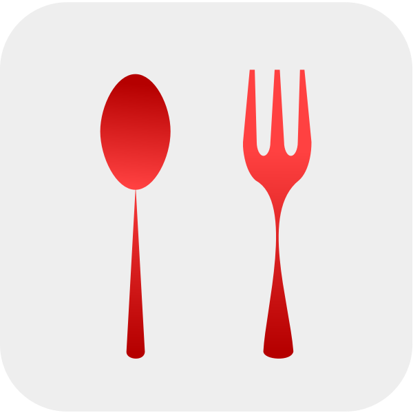 SVG Spoon and fork