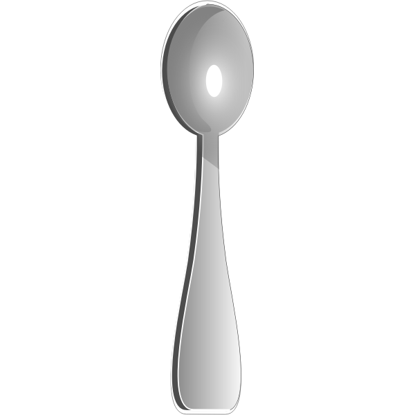 SVG Spoon vector image