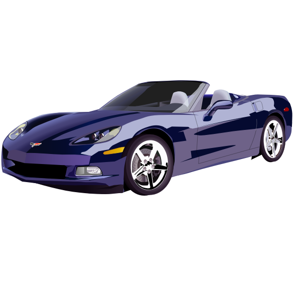 SVG sport car