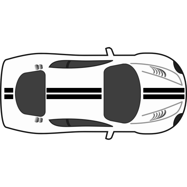 SVG Sports car