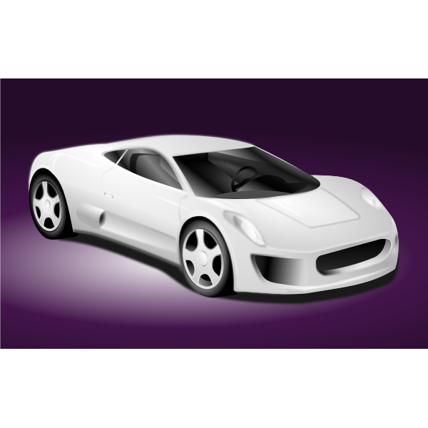 SVG Sports car vector clip art