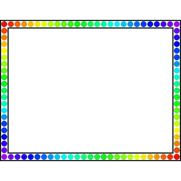 SVG Spotty frame