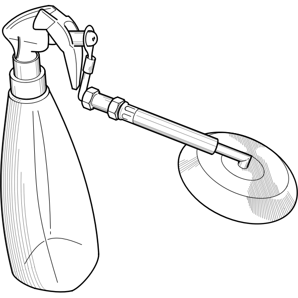 SVG Spray Bottle with Attachment