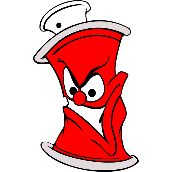 SVG Spraycan cartoon