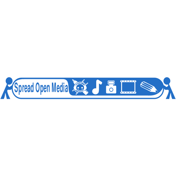 SVG Spreading Open Media 468x60 With text