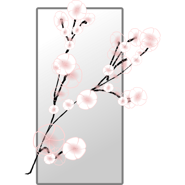 SVG Spring blossom vector graphics