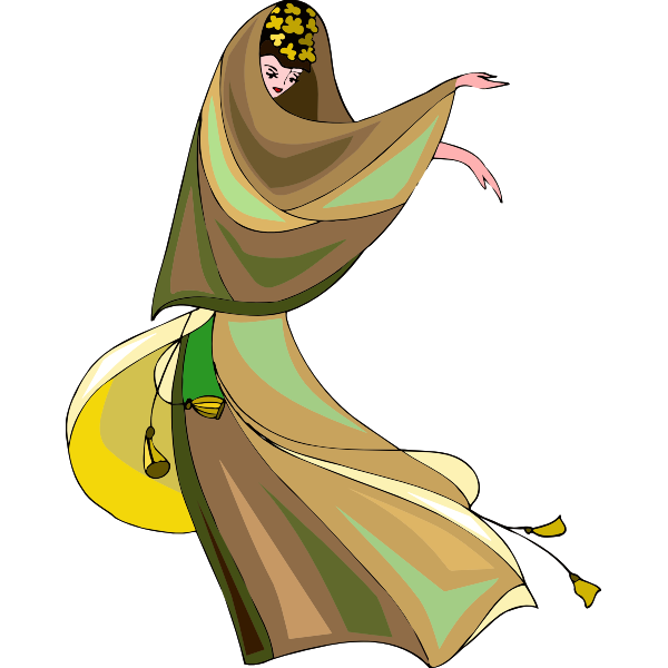 SVG Spring danseuse