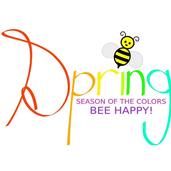 SVG Spring happy season vector illustration