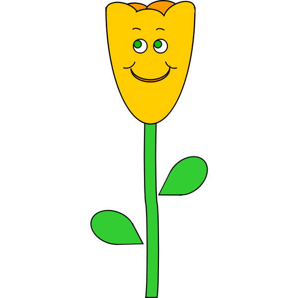 SVG Spring tulip