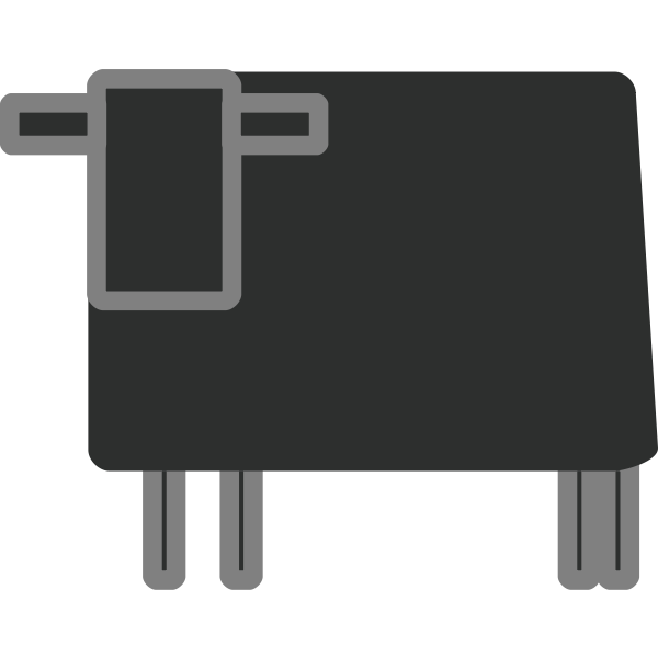 SVG Square cow