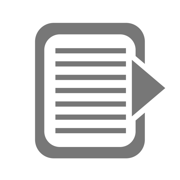 SVG Square grey export icon vector illustration