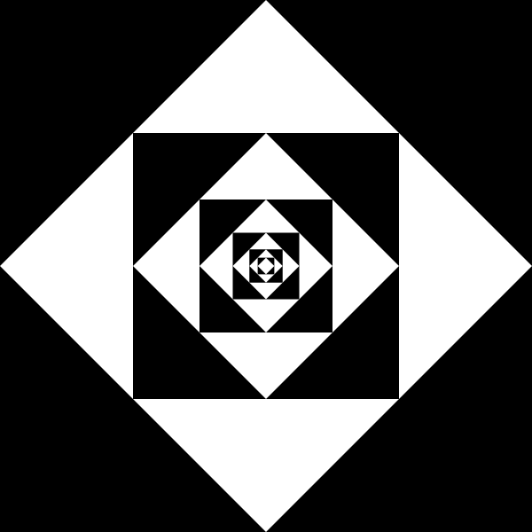 SVG square midpoint snap