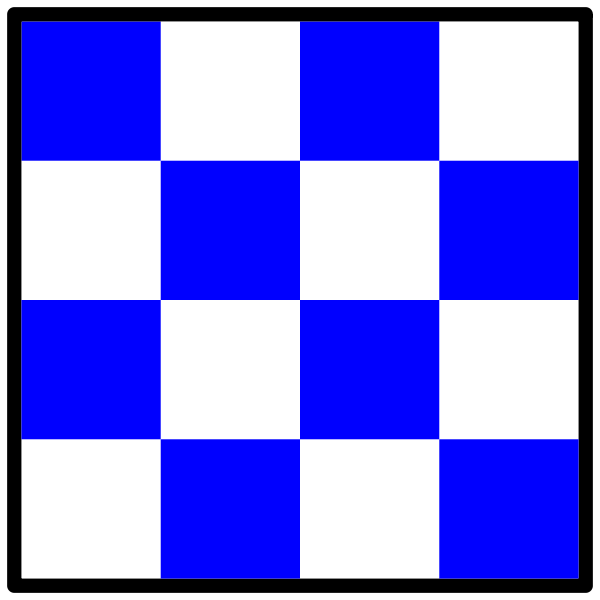 SVG Square signal flag