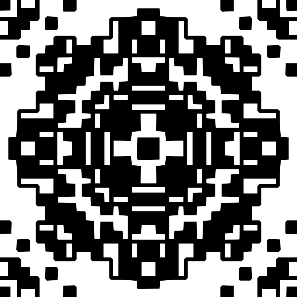 SVG Square Snowflake