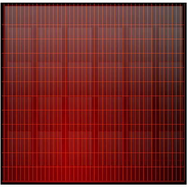 SVG Square solar panel vector illustration