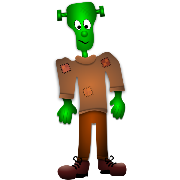 SVG Squatter monster vector graphics