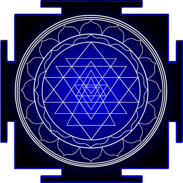 SVG Sri Yantra