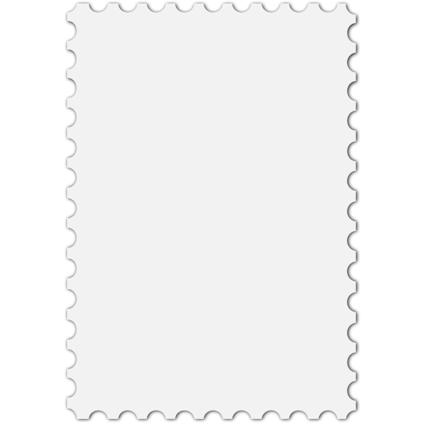 SVG Stamp outlined