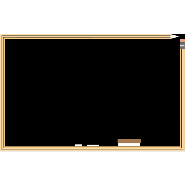 SVG Standard blackboard