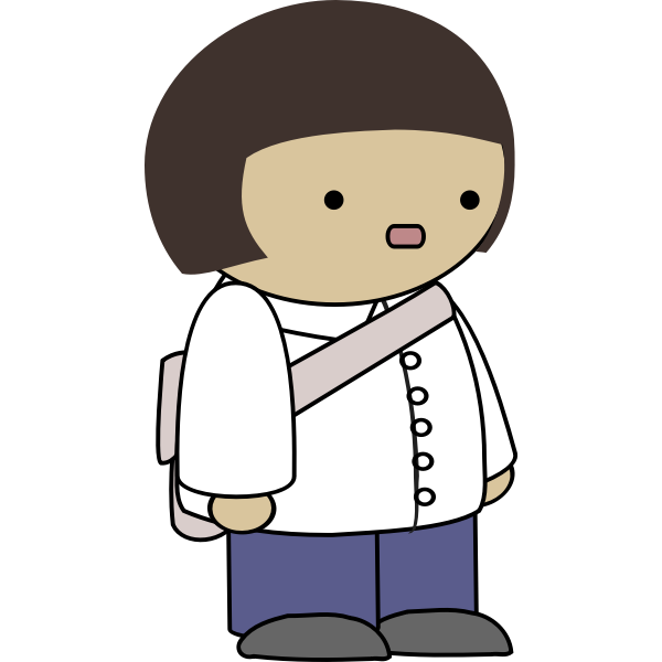 SVG Standing character