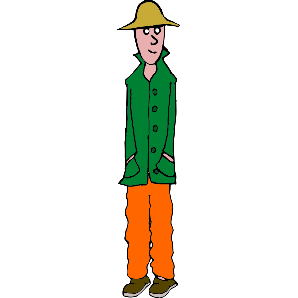 SVG Standing man