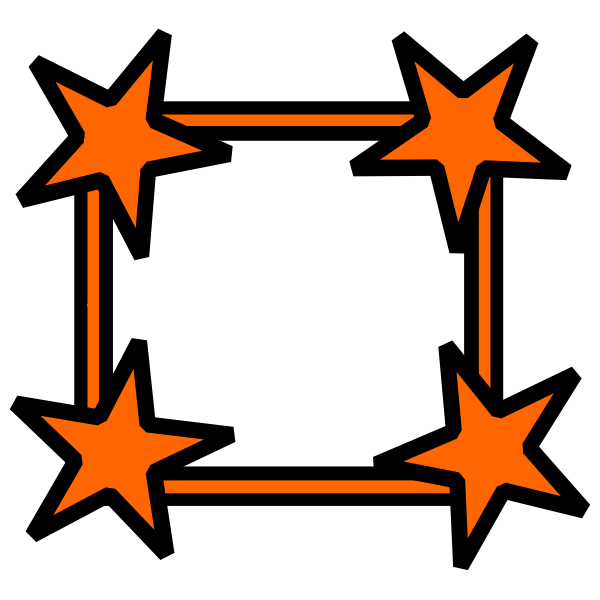 SVG Star Frame