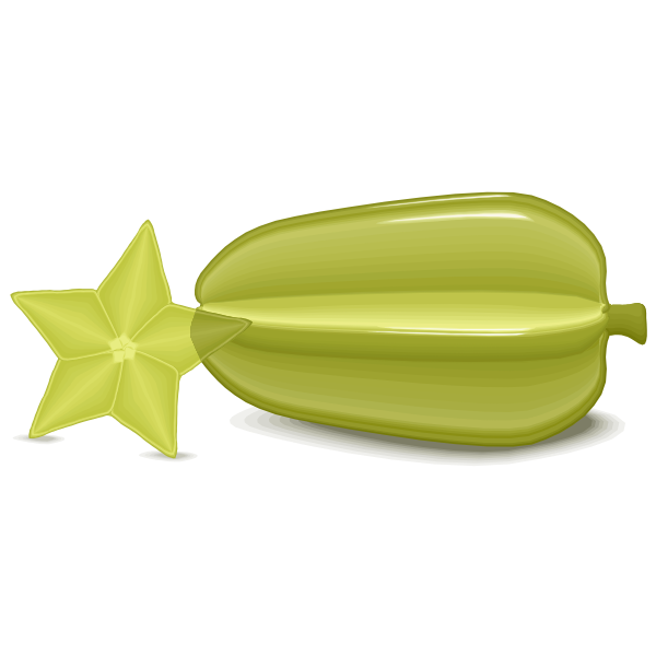 SVG Star fruit