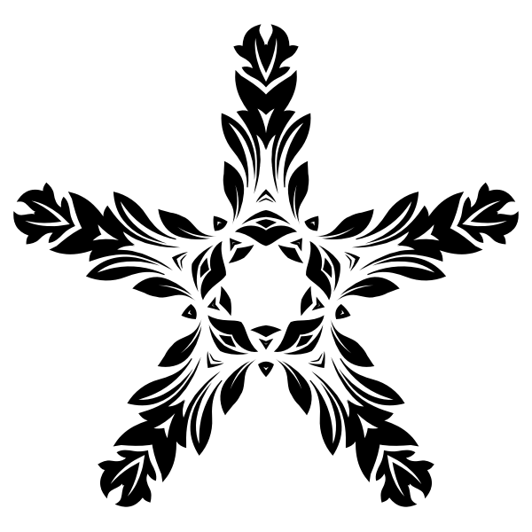 SVG Star silhouette