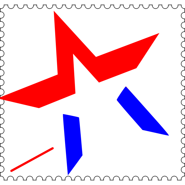 SVG Star Stamp