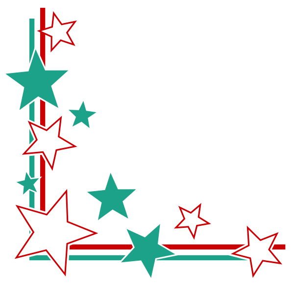 SVG Starry border