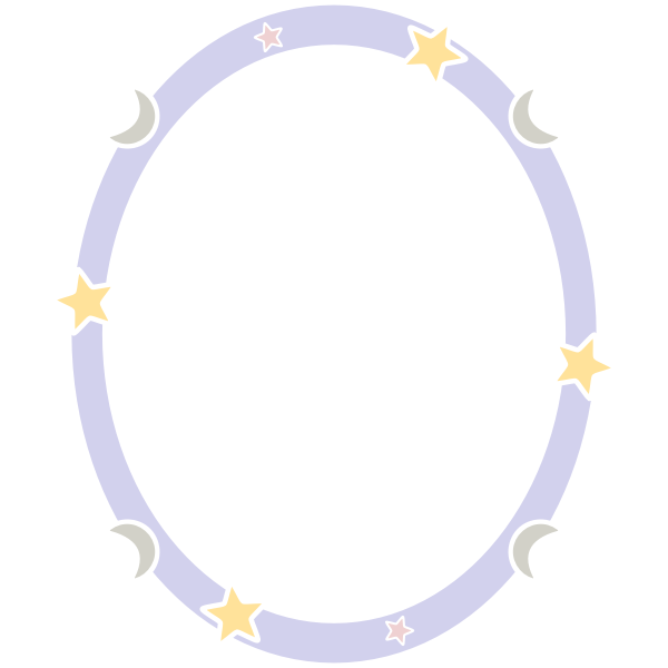 SVG Starry night frame