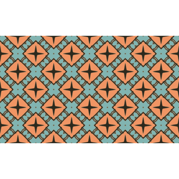 SVG Starry pattern in pink and green