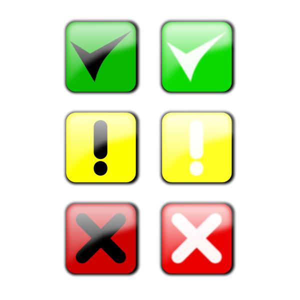 SVG Status icons