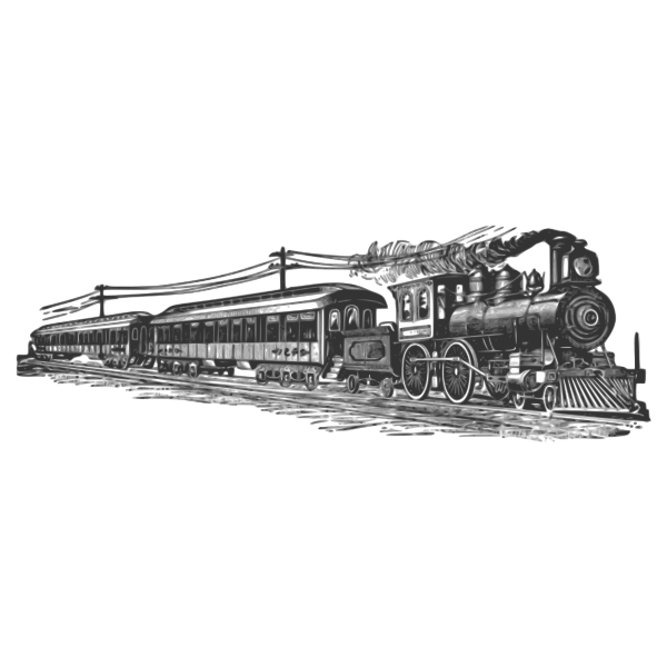 SVG Steam locomotive