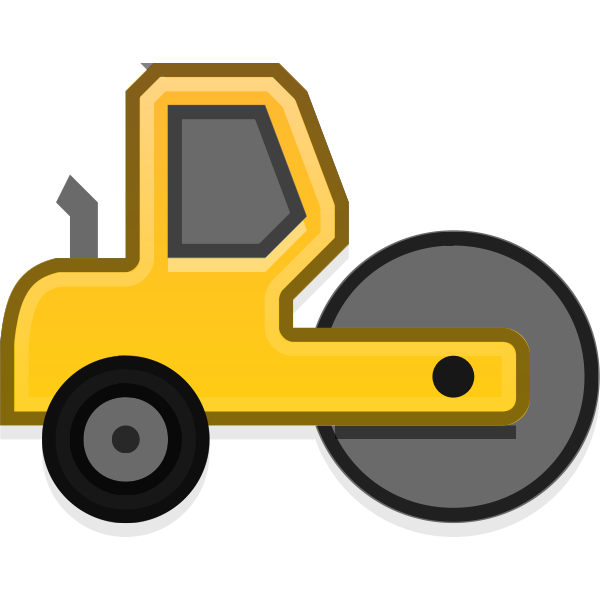 SVG Steamroller illustration
