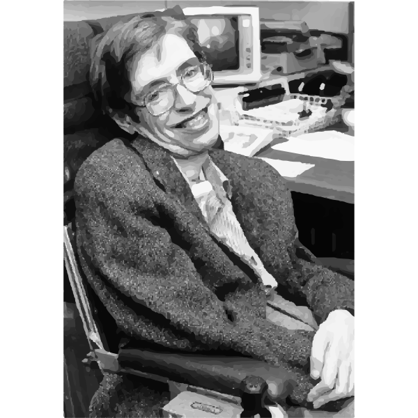 SVG Stephen Hawking