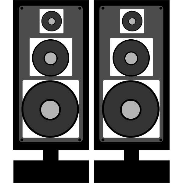 SVG stereo speaker