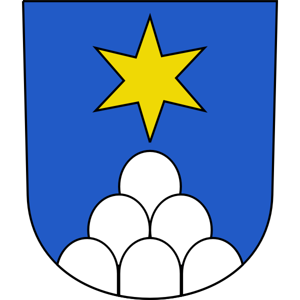 SVG Sternenberg coat of arms vector clip art