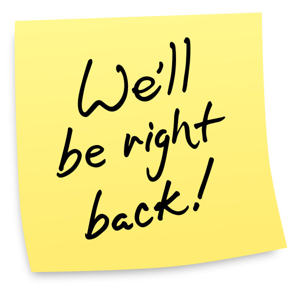 SVG Sticky note message