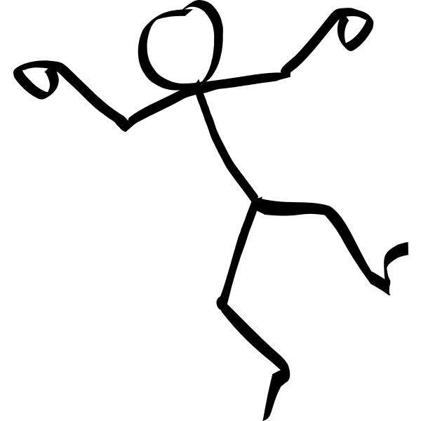 SVG Stickyman falling
