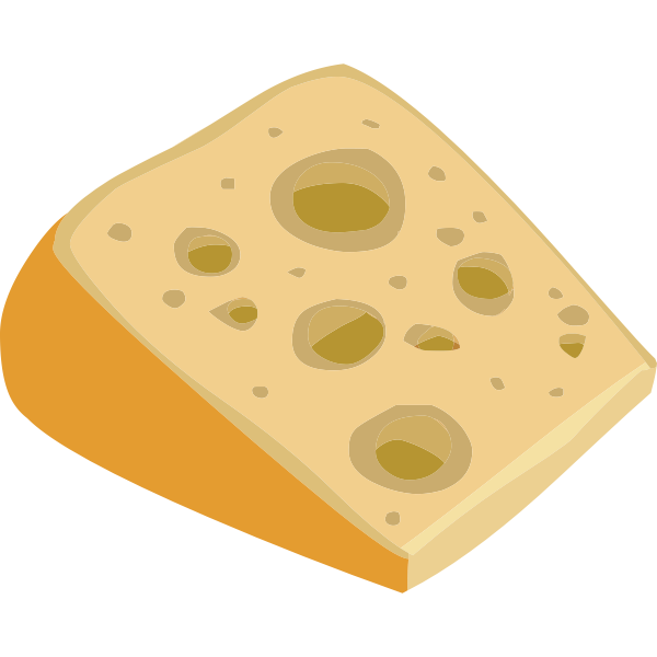 SVG Stinky cheese slice