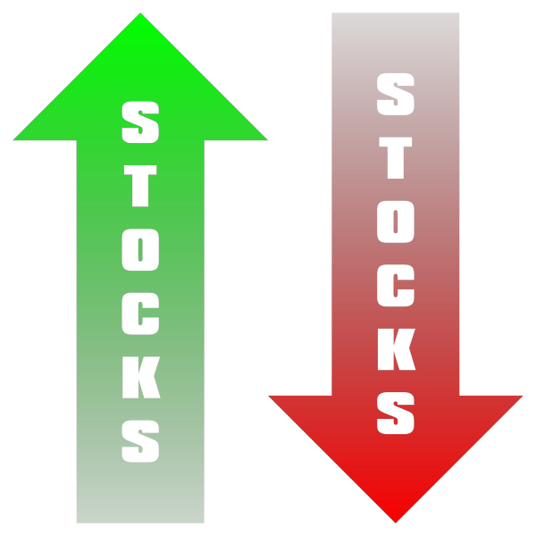 SVG Stock trends vector graphics