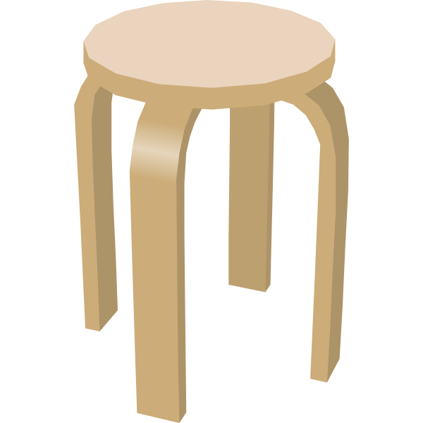SVG Stool vector image