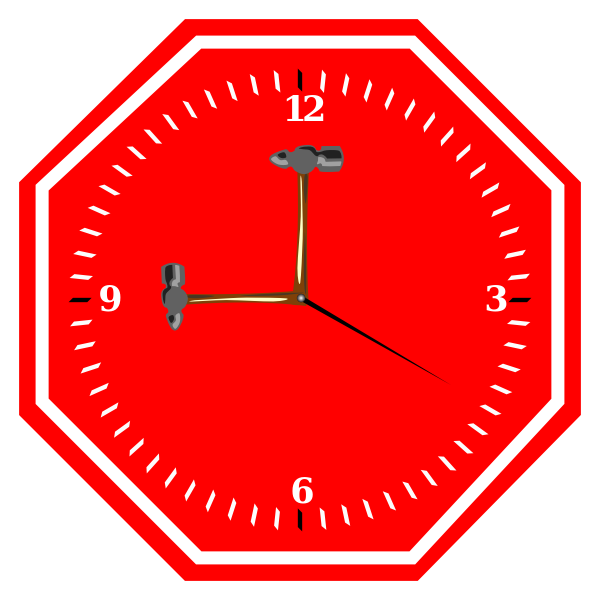 SVG Stop hammer time