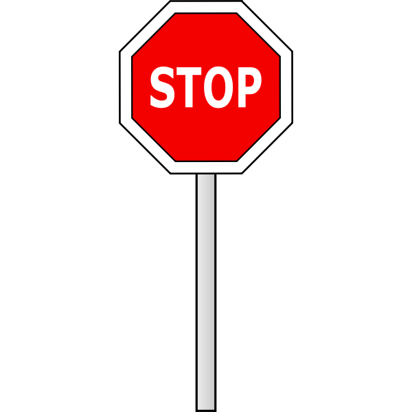 SVG Stop sign