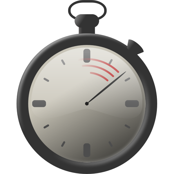 SVG Stopwatch shaded